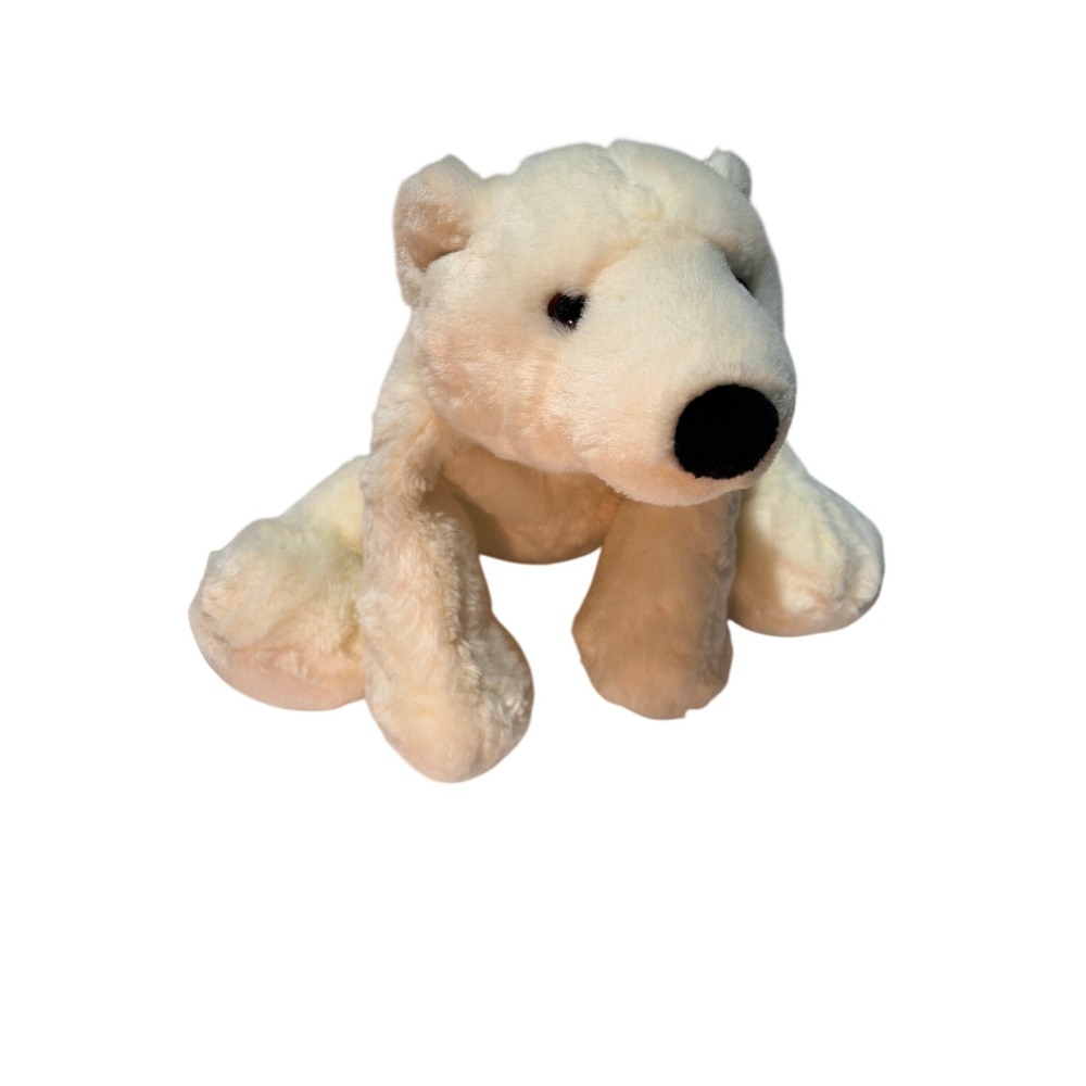 Animal Alley Toys R Us Polar Bear Plush Floppy Stuffed Animal Cream White Zoo